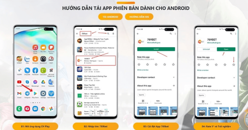 Hướng dẫn tải app 789bet chỉ với 4 bước đơn giản