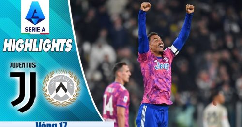 Highlights trận Juventus vs Udinese 0h00 ngày 8/1/2023 – Serie A