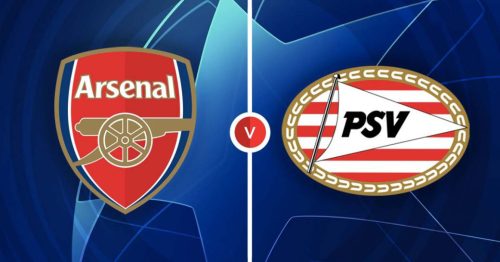 Soi kèo Arsenal vs PSV Eindhoven 02h00 ngày 21/9/2023 – Champions League