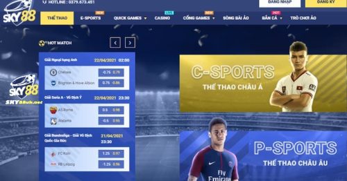 Top các tựa game cá cược siêu nổi tại Sky88